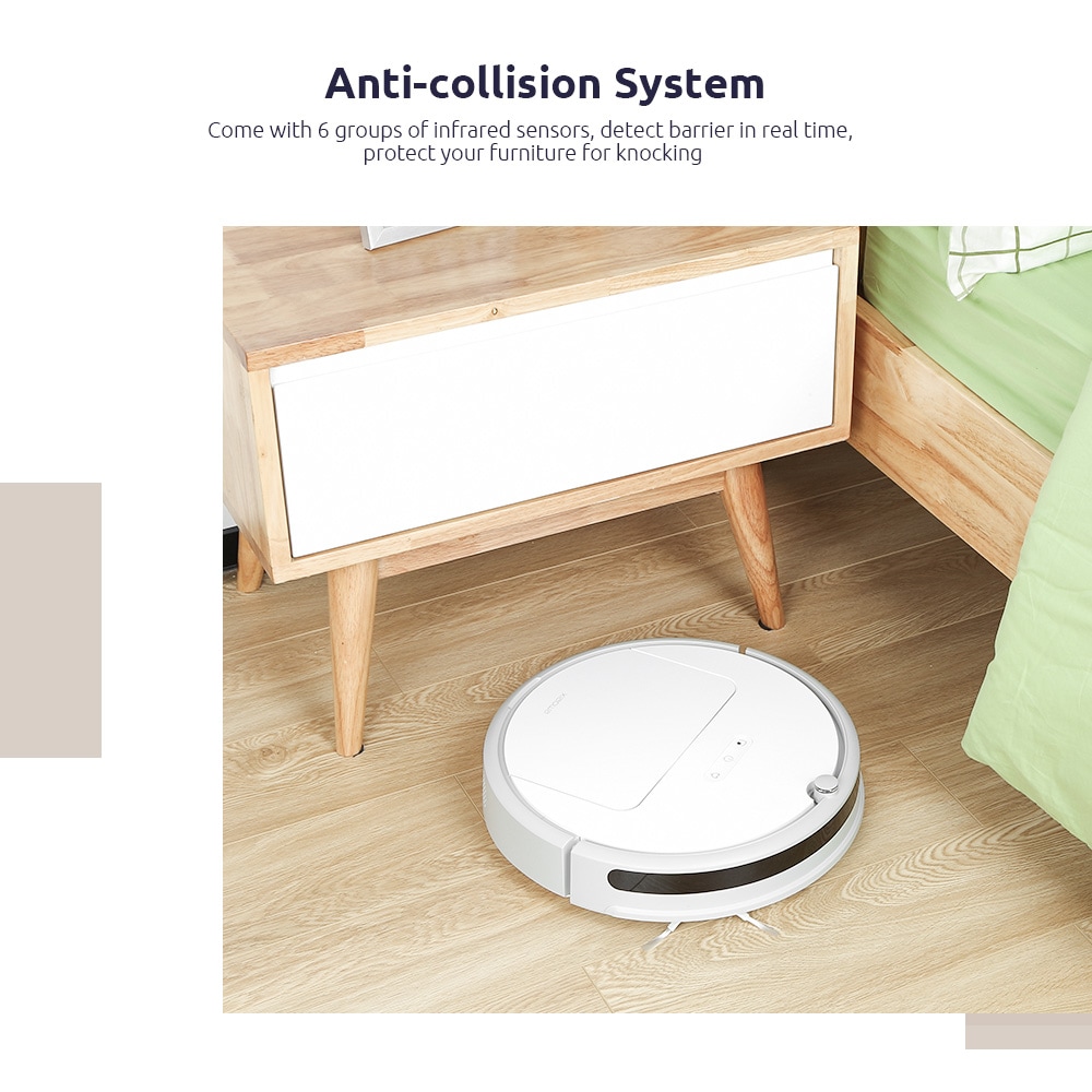 xiaowa lite C102 - 00 Smart Robotic Vacuum Cleaner Automatic Intelligent Cleaning Robot from Xiaomi- White