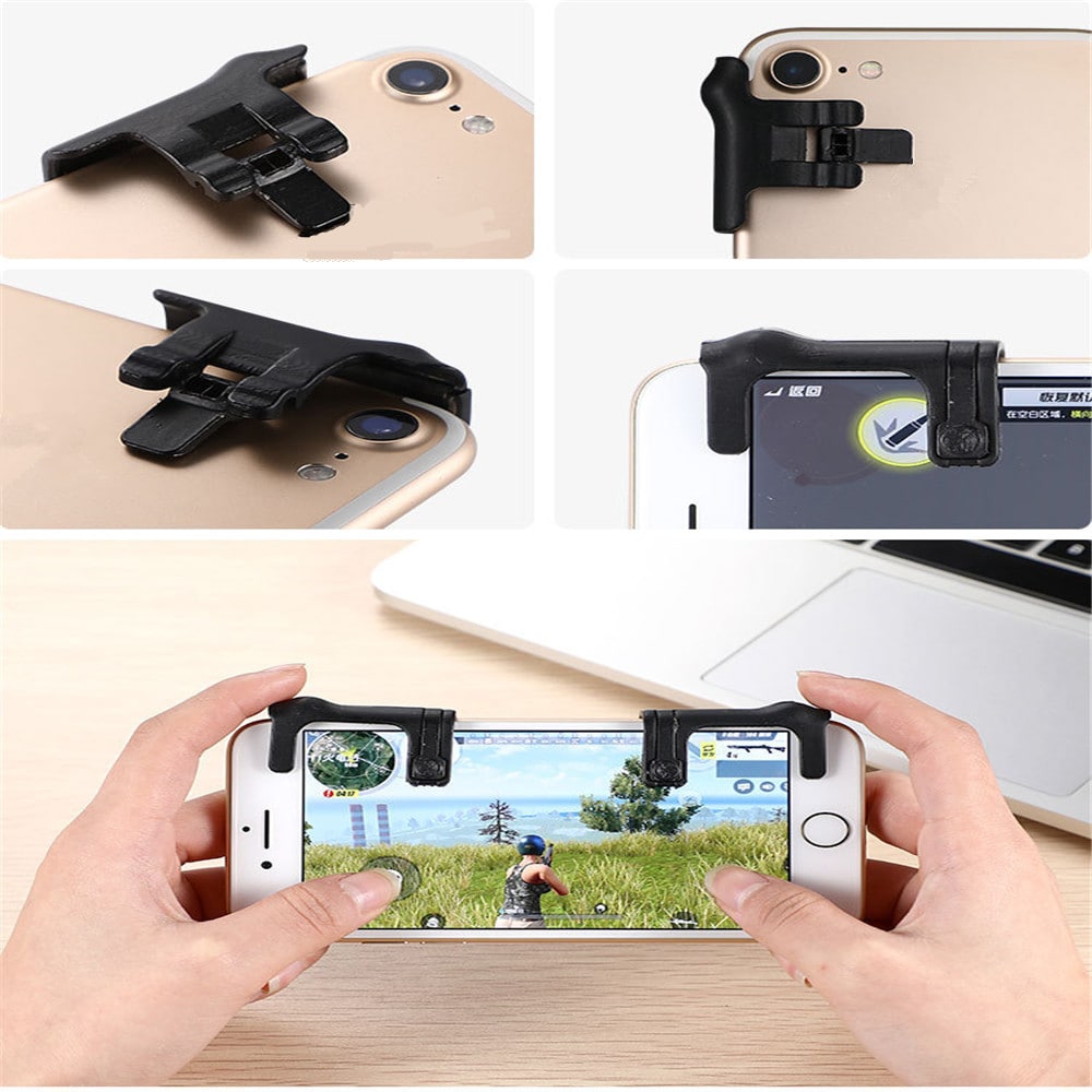 Wilderness Action Game Handle Button for iPhone/Android- Black