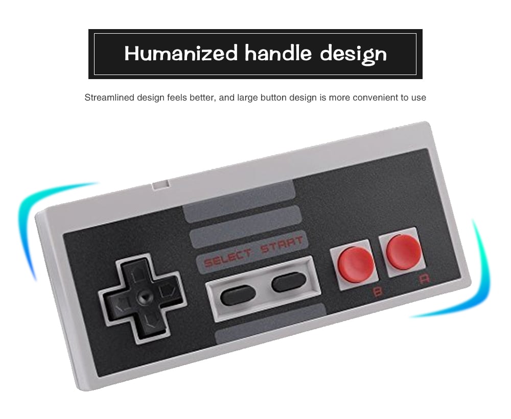 Retro Classic Handheld Game Player Built-in 500 Games- Gray