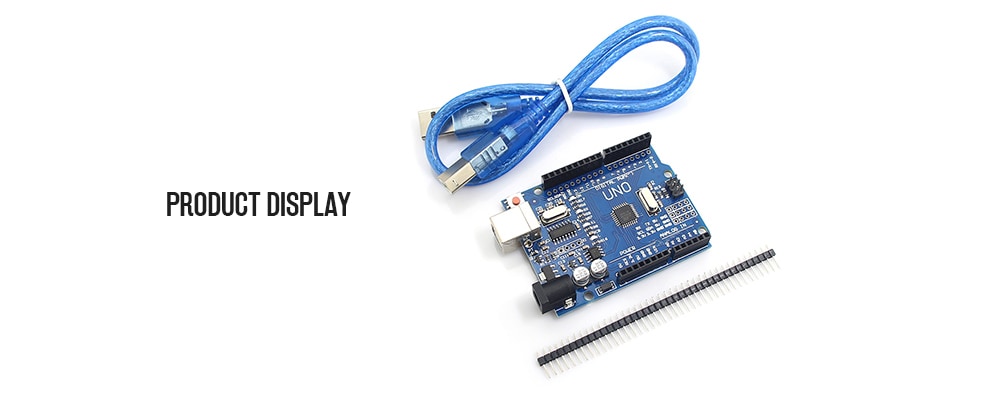 UNO R3 ATmega328P Development Board for Arduino- Blue