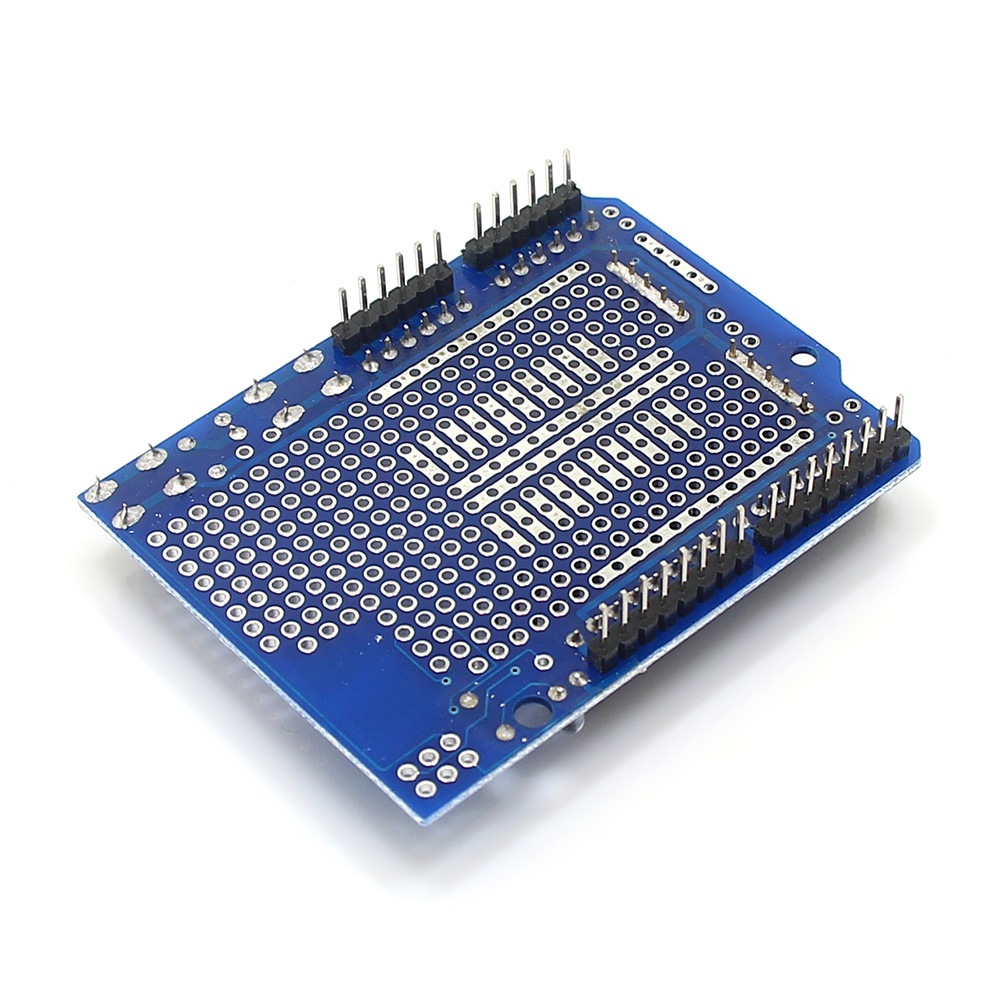 Protoshield Expansion Module with Mini Bread Board for Arduino- Blue