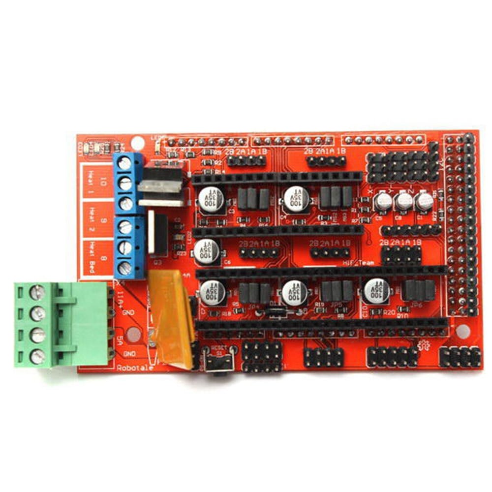 RAMPS 1.4 + Mega2560 + A4988 + 2004LCD Controller 3D Printer Kit- Multi