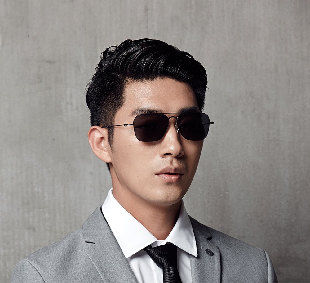 Retro Model TS Sunglasses from Xiaomi youpin- Gray