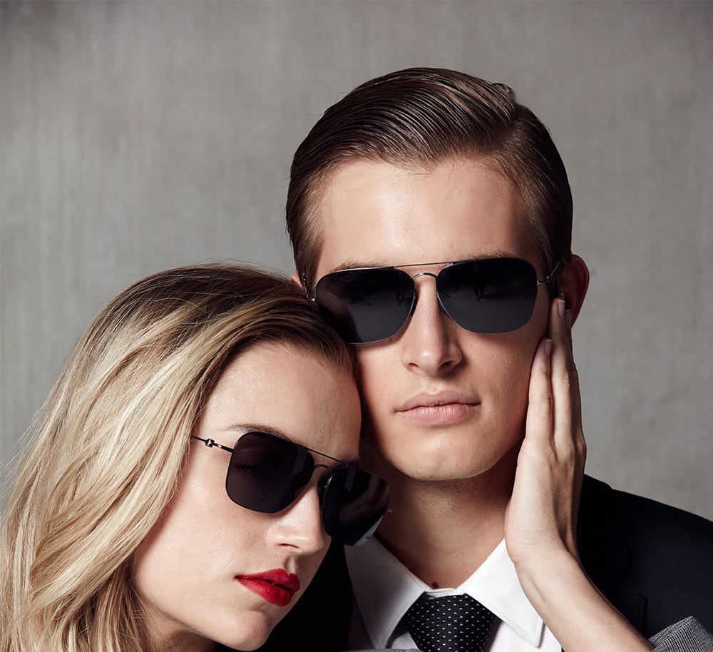 Retro Model TS Sunglasses from Xiaomi youpin- Gray