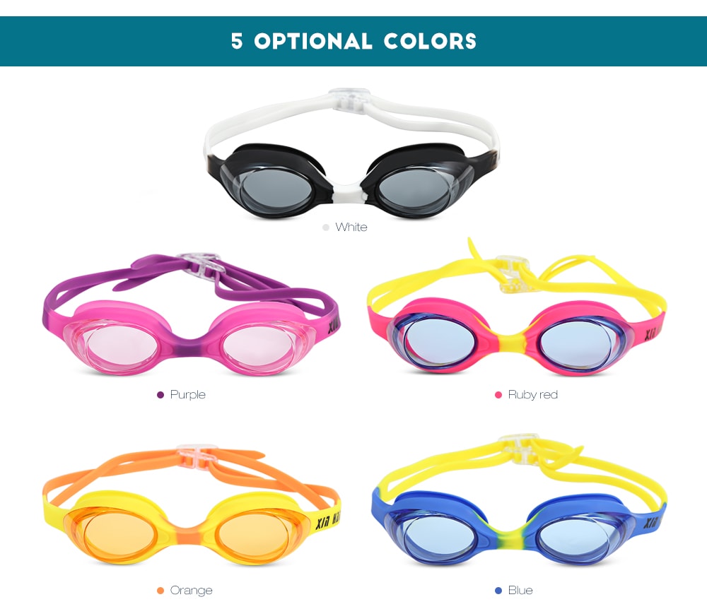 XinHang XH1300 Children Swimming Goggles UV Protection- Blue