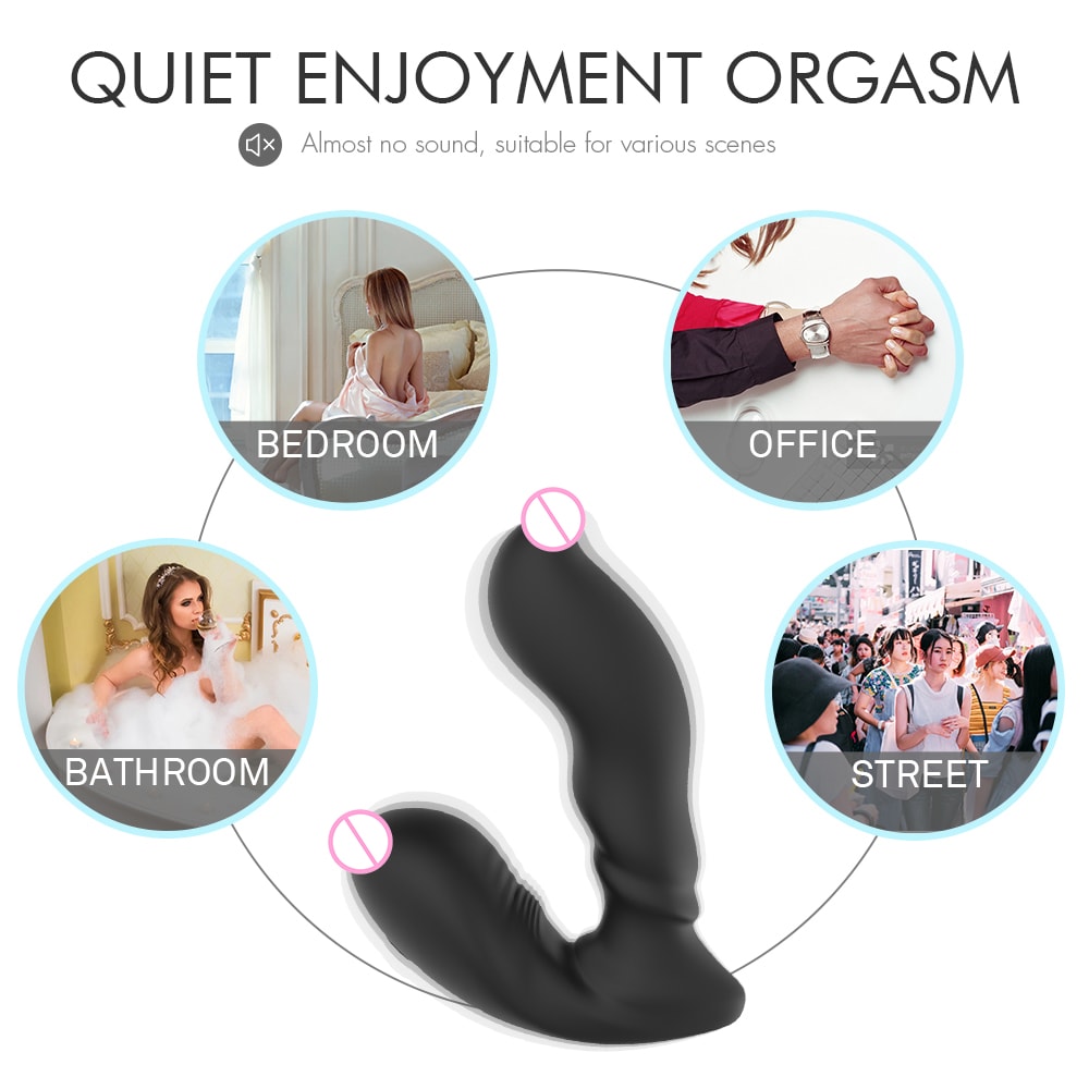 Shd - S115 Optimus Prostate Massager for Men- Black