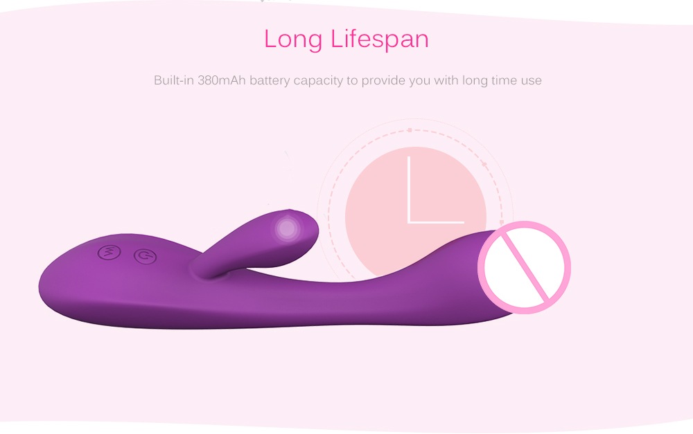 SHD - S032 Boom Female Masturbation Electric Penis Vibrator - Purple