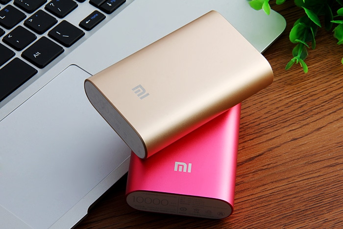 Original Xiaomi Pocket 10000mAh Mobile Power Bank High Capacity Portable Charger- Silver