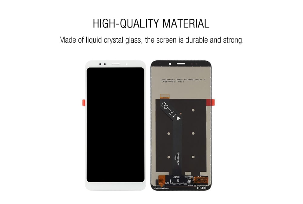 White Screen Assembly for Xiaomi Redmi 5 PLus- White