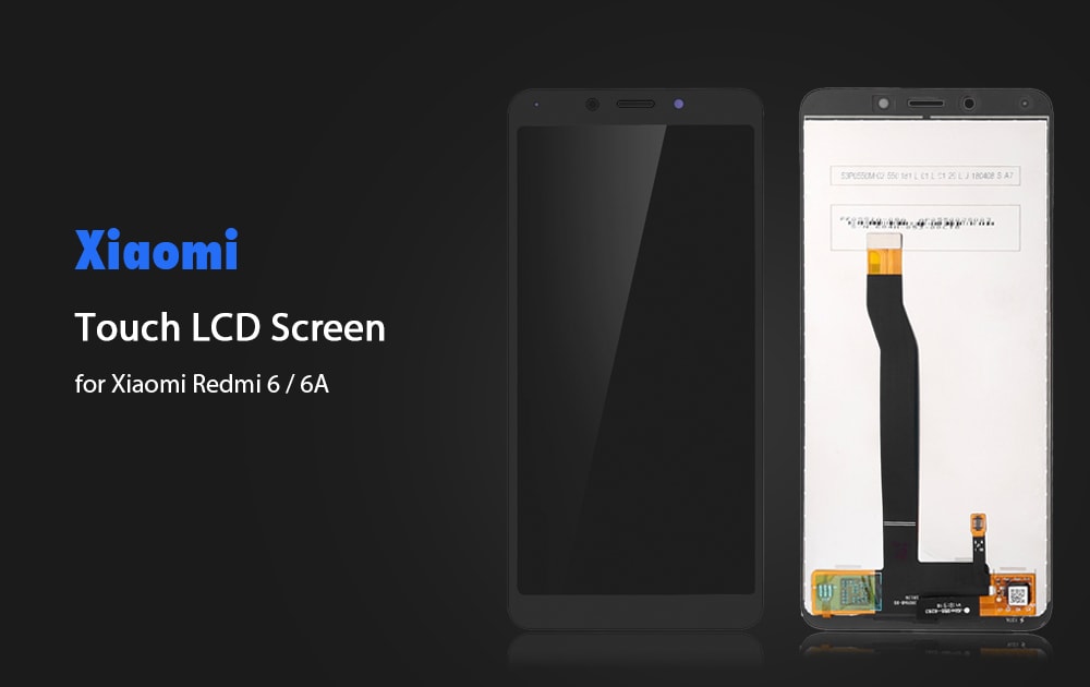 Original Xiaomi Touch Display LCD Screen for Xiaomi Redmi 6 / 6A- Black