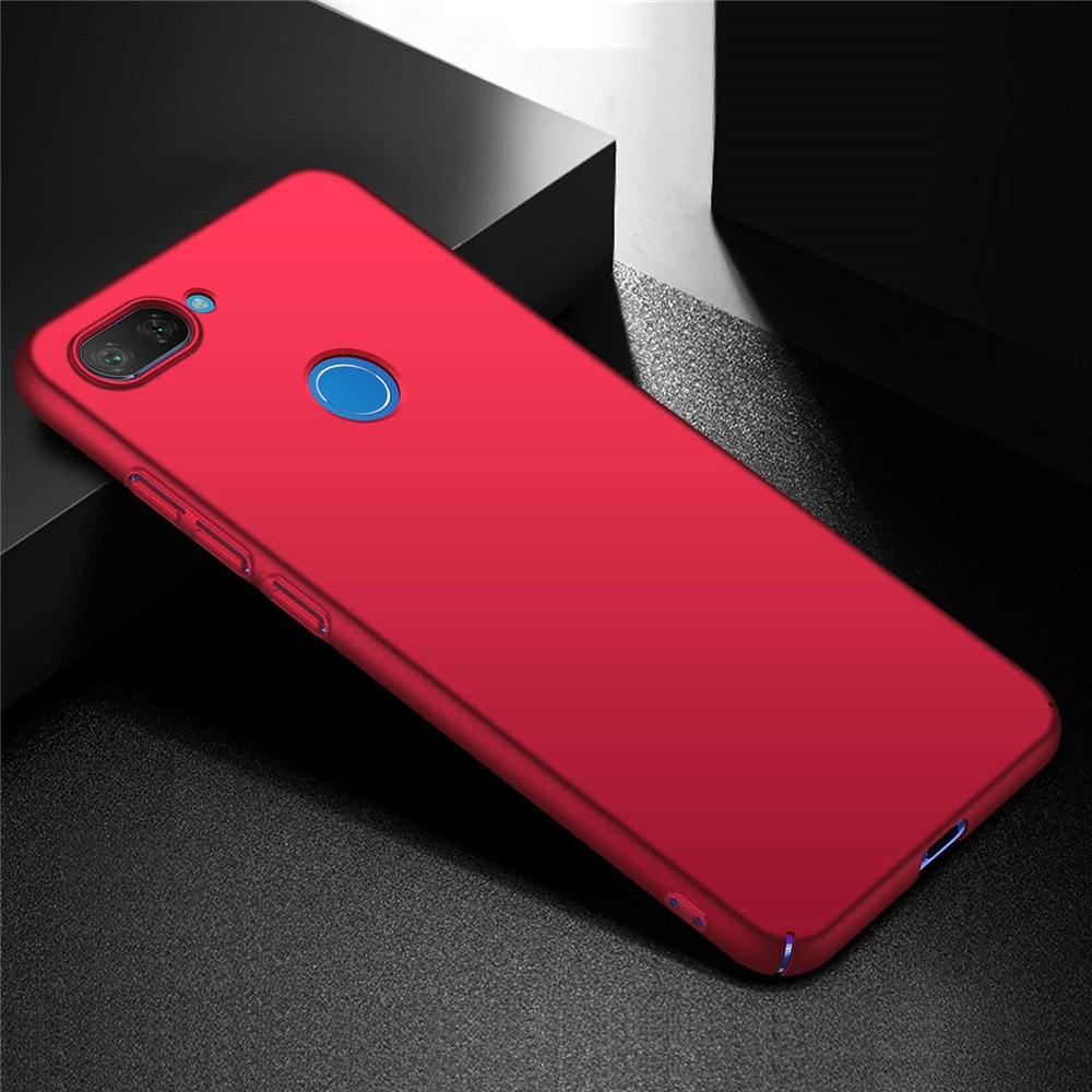 Shield Series Hard Protective Case Cover for Xiaomi 8 Lite- Red