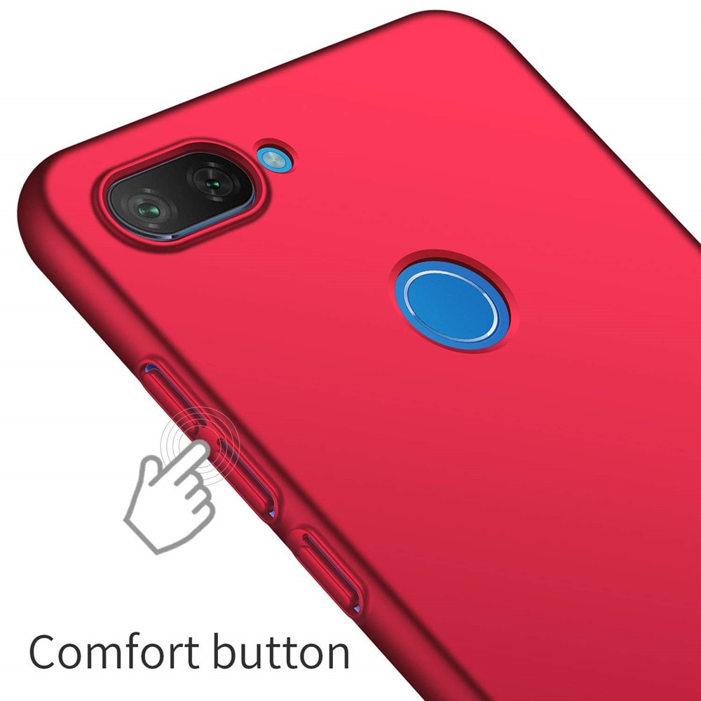 Shield Series Hard Protective Case Cover for Xiaomi 8 Lite- Red