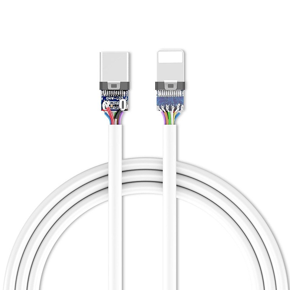 Type - C Quick Charge For Apple Cable Line- White