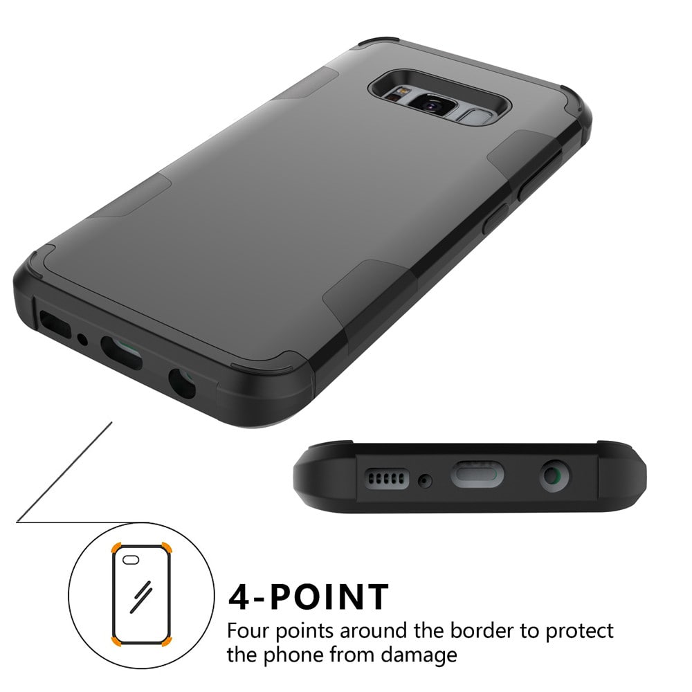 Shockproof Full-body Protective Hard Phone Case for Samsung S8 plus- Multi-B