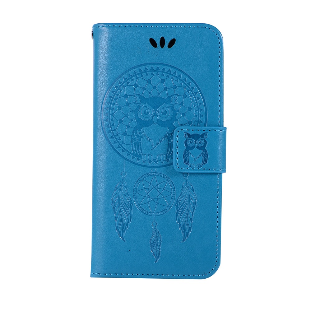 Owl Campanula Fashion Wallet Cover For Samsung Galaxy A5 2017 A520 Phone Bag With Stand PU Extravagant Flip Leather Case- Black