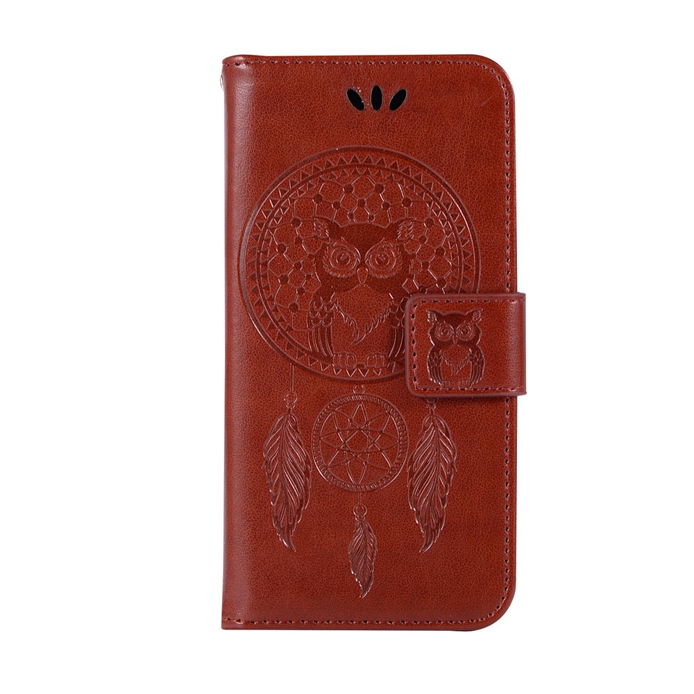 Owl Campanula Fashion Wallet Cover For Samsung Galaxy A5 2017 A520 Phone Bag With Stand PU Extravagant Flip Leather Case- Black