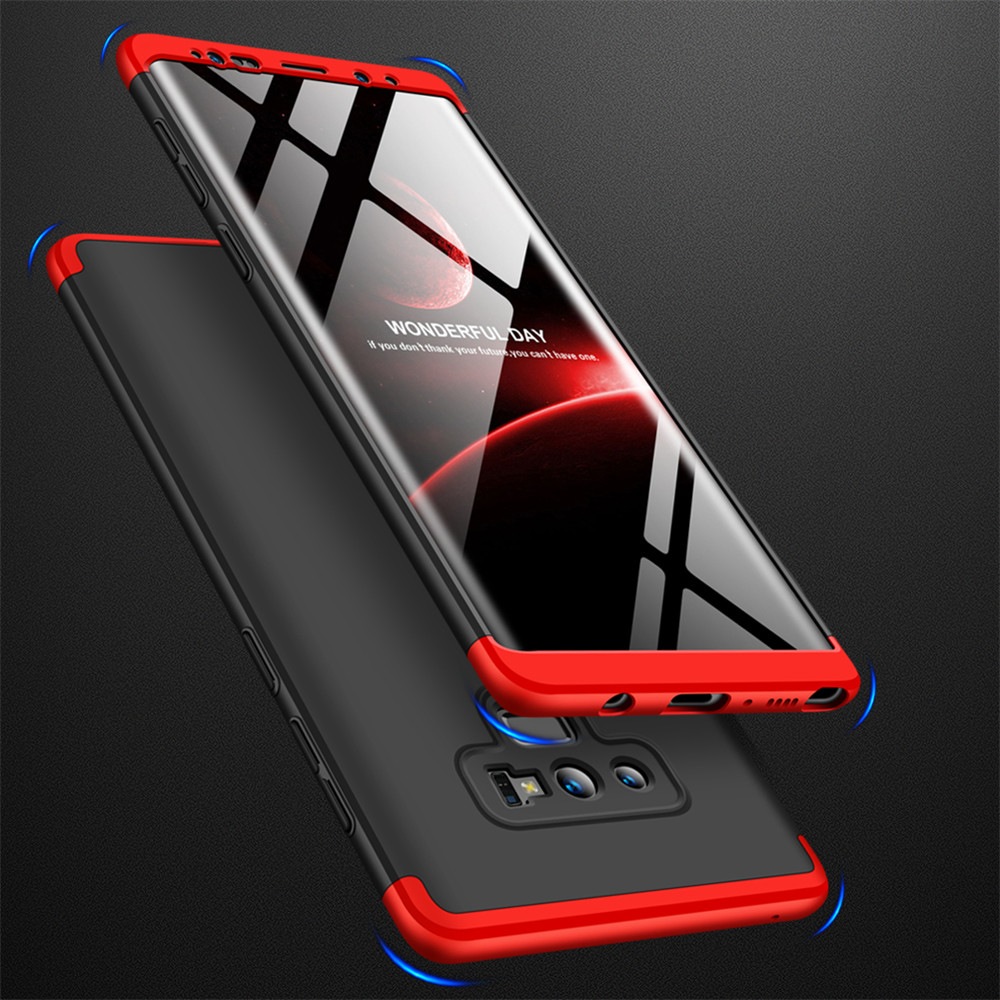 Shockproof Ultra-thin Full Body Cover Solid Hard Case for Samsung Galaxy Note 9- Multi-A