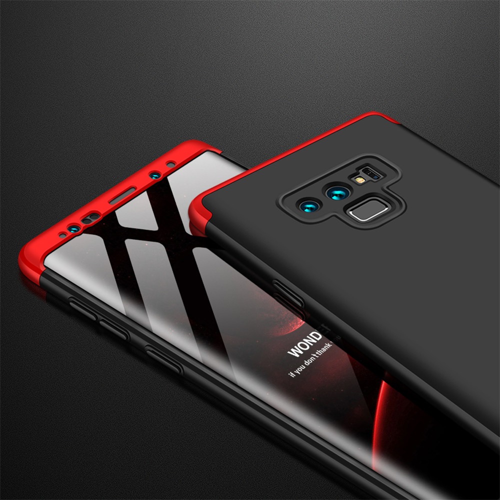 Shockproof Ultra-thin Full Body Cover Solid Hard Case for Samsung Galaxy Note 9- Multi-A