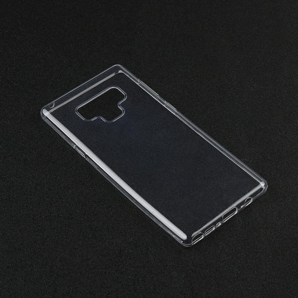 Transparent Soft TPU Case Cover for Samsung Galaxy Note 9- Transparent