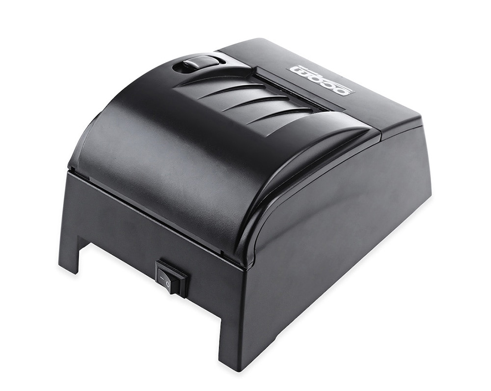 OCPP - 586 58mm Portable USB Thermal Receipt Printer for POS Machine- Black EU Plug