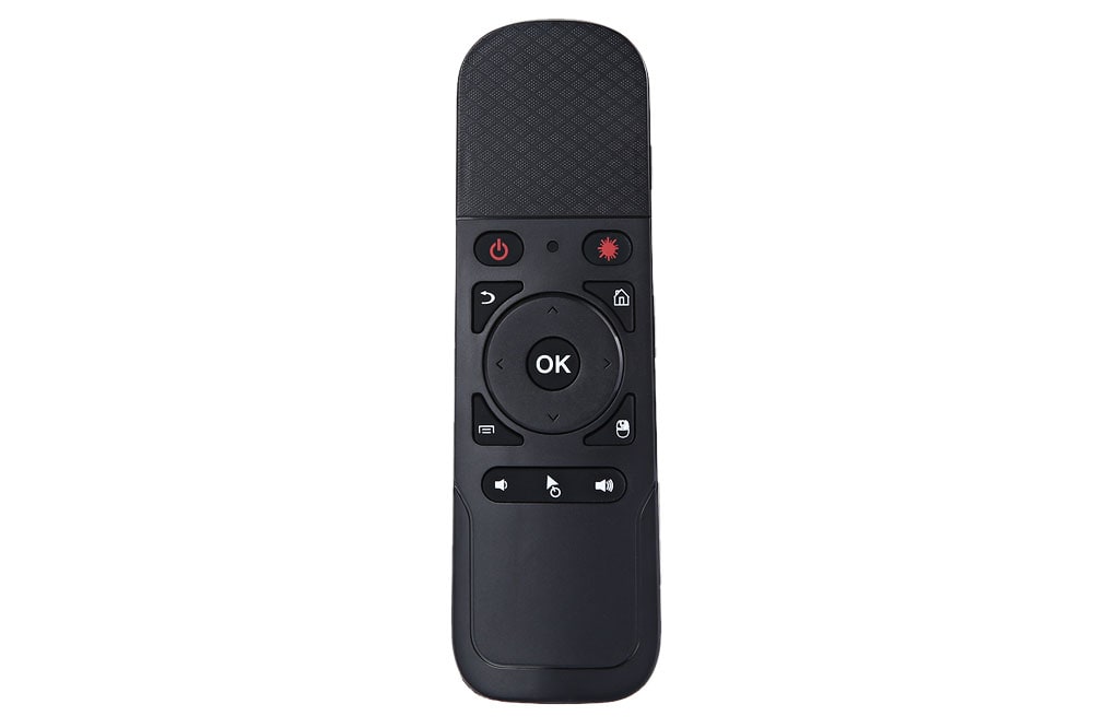 TK627 2.4GHz Handheld Wireless Air Mouse with Laser Pointer Remote Control- Black