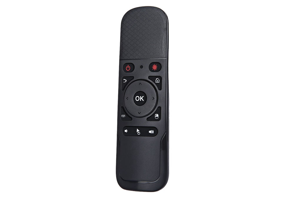 TK627 2.4GHz Handheld Wireless Air Mouse with Laser Pointer Remote Control- Black