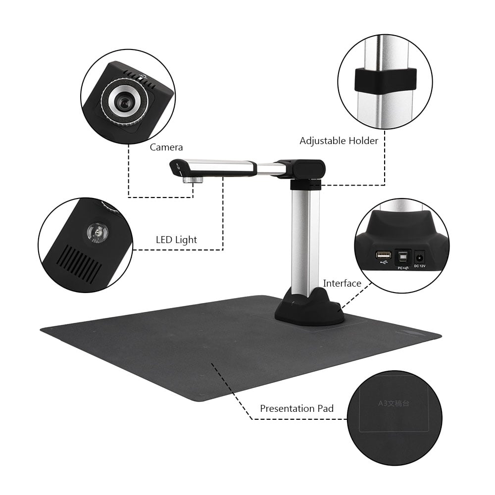 S1000A3 High Speed Autofocus Scanner 10 Million Pixel- Silver