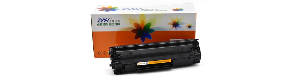 ZYYH CC388A Refillable Ink Cartridge for HP LaserJet P1007 / P1008 Series Printer- Black