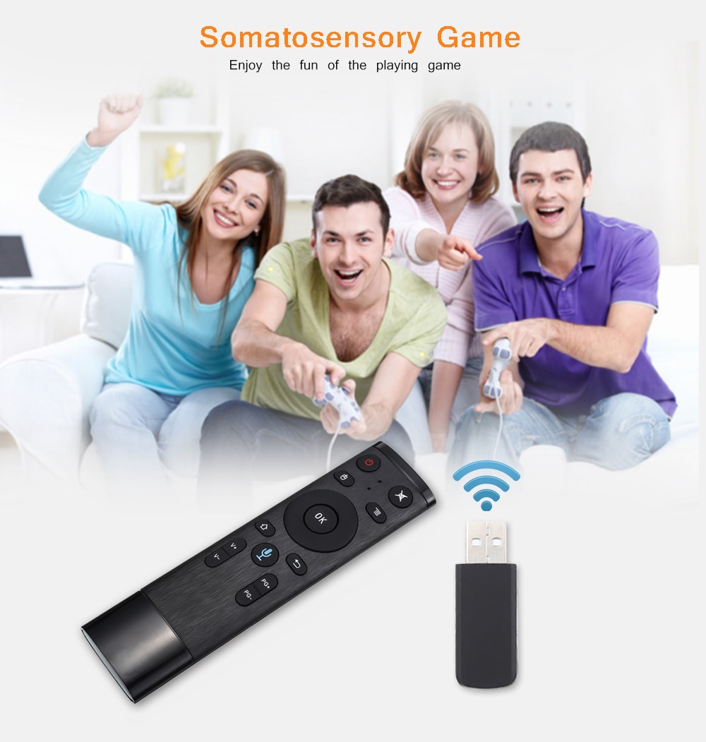 Q5 - A 2.4G Voice Function Remote Controller- Black