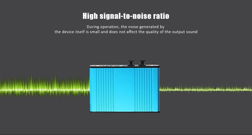 USB 6 Channel 5.1 External Optical Audio Sound Card for PC Laptop Notebook- Butterfly Blue