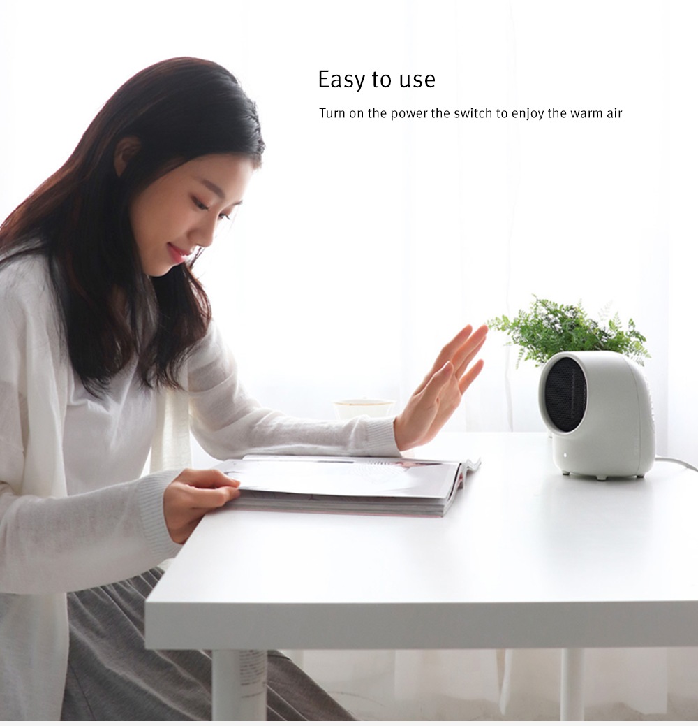 PTC Ceramic Heating Body Household Noiseless Heater from Xiaomi youpin- Platinum