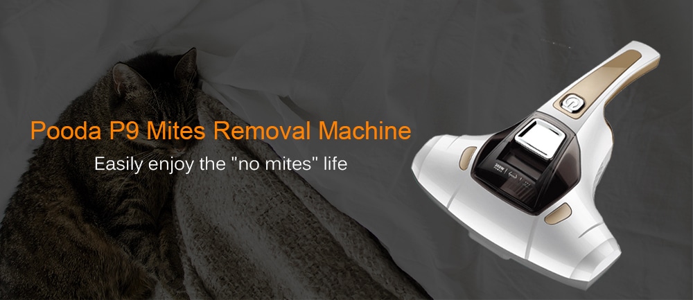 Pooda P9 Mites Removal  Machine- White