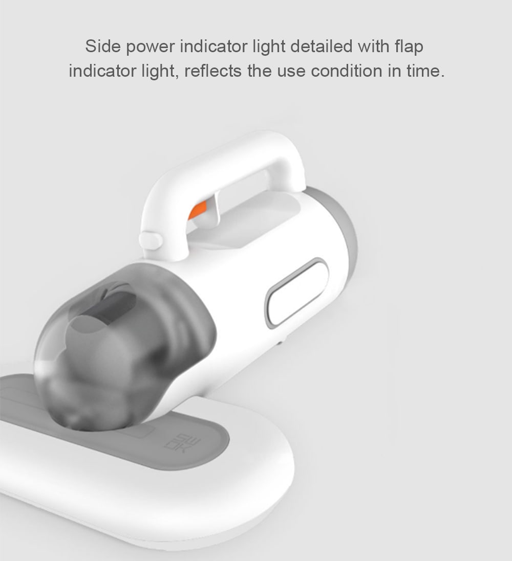 SWDK KC101 Rechargeable Wireless Handheld Dust Mite Controller- White