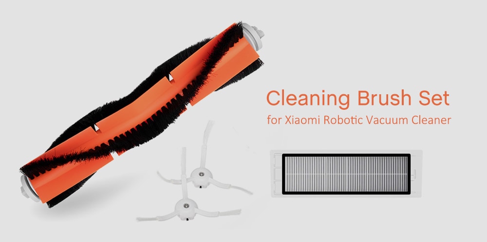 Cleaning Brush Set for Xiaomi Robotic Vacuum Cleaner- Multi