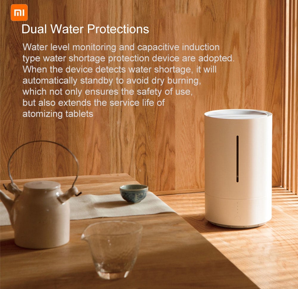 SMARTMI CJJSQ01ZM Ultrasonic Sterilizing Humidifier ( Xiaomi Ecosystem Product )- Milk White