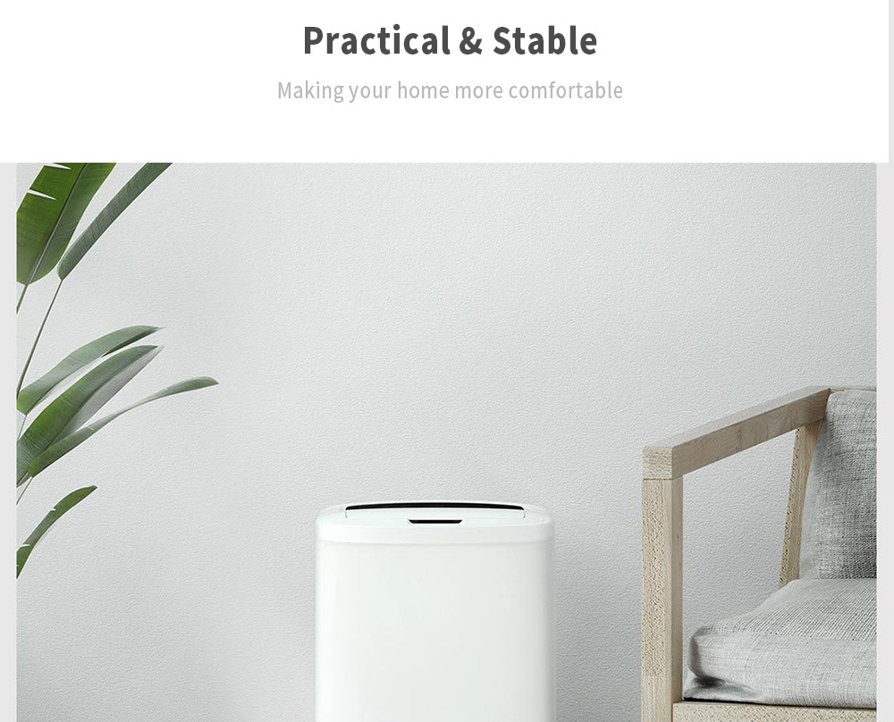 Zhibai Electric Air Dehumidifier Moisture Absorbing Dryer from Xiaomi Youpin- White Chinese Plug (3-pin)