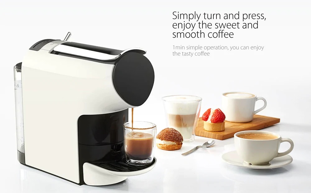 SCISHARE S1103 Capsule Coffee Machine from Xiaomi Youpin- White