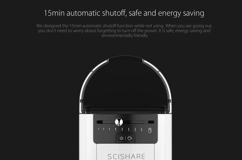 SCISHARE S1103 Capsule Coffee Machine from Xiaomi Youpin- White