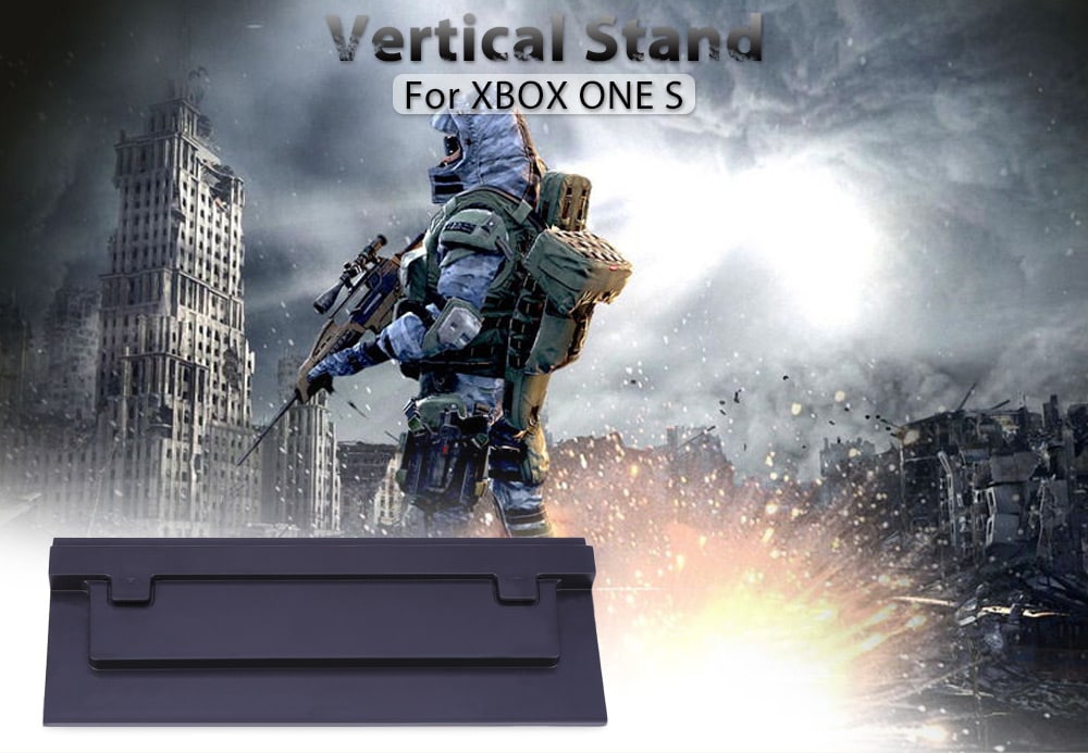 Vertical Stand for Xbox One S Console- Black