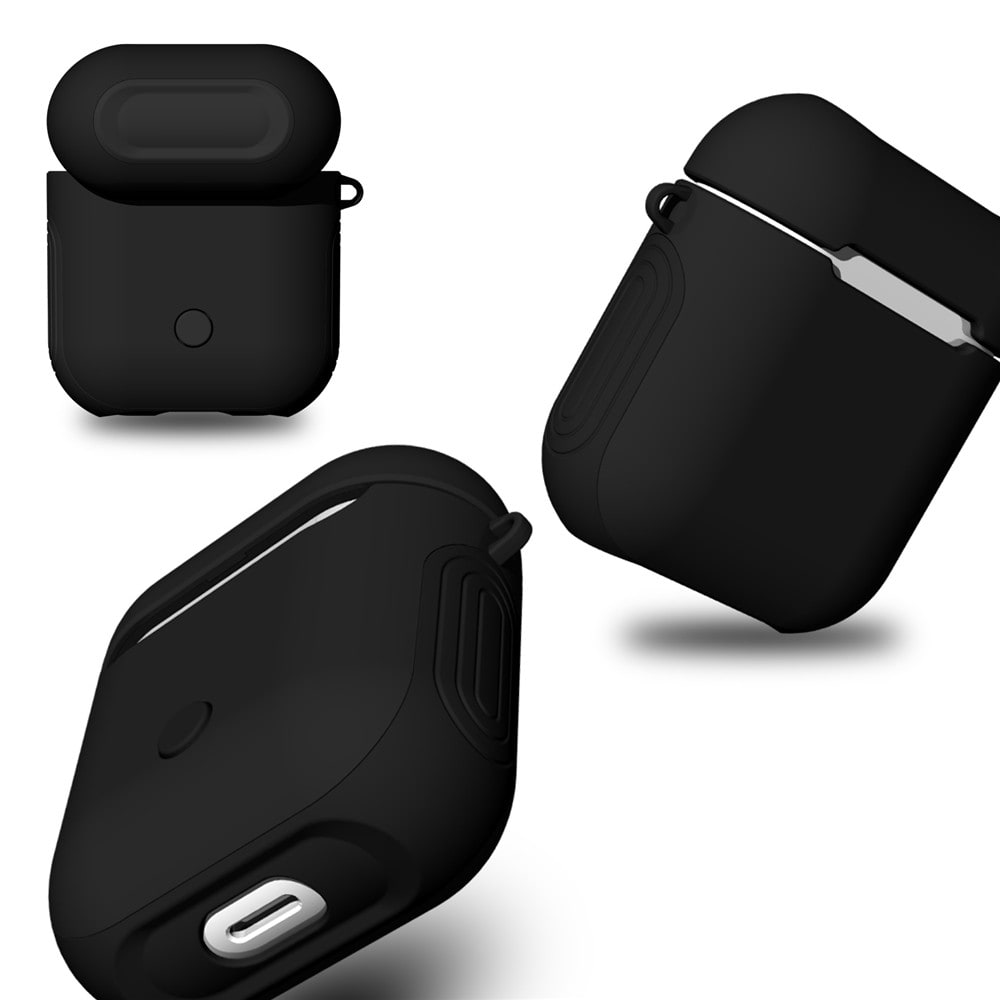 Shockproof Silicon Case for Airpods Charging Case-B3- Multi-D