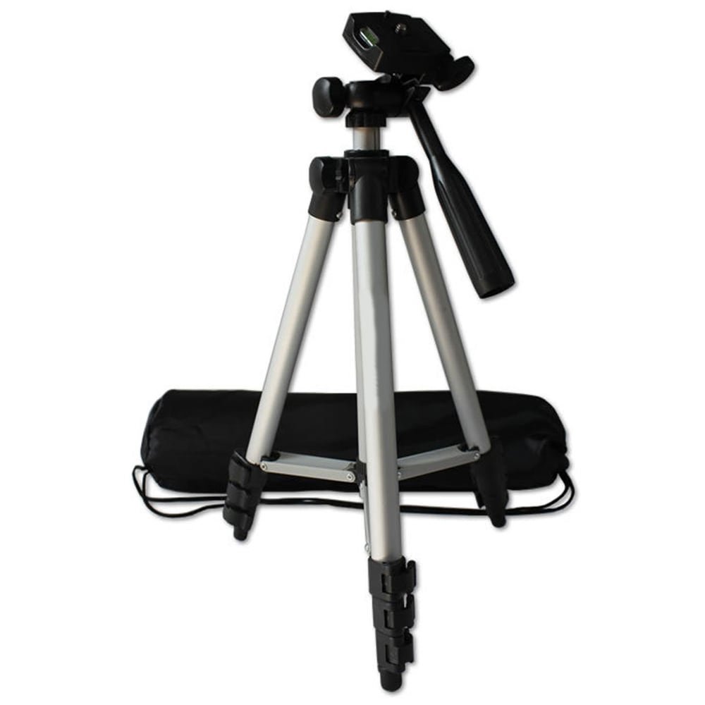 Portable Tripod Outdoor Photographic Phone Clip Flexible Camera Access- Platinum