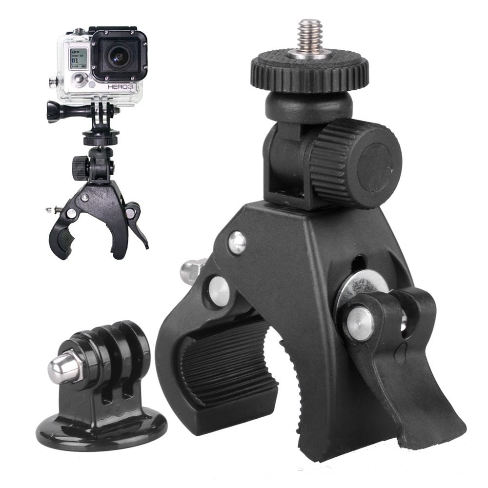 Quality Sports Camera Accessories Bicycle Stand Holder for GoPro Hero Camera GM- Black