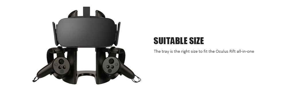 VR Stand for Oculus Rift One Machine Placement- Black