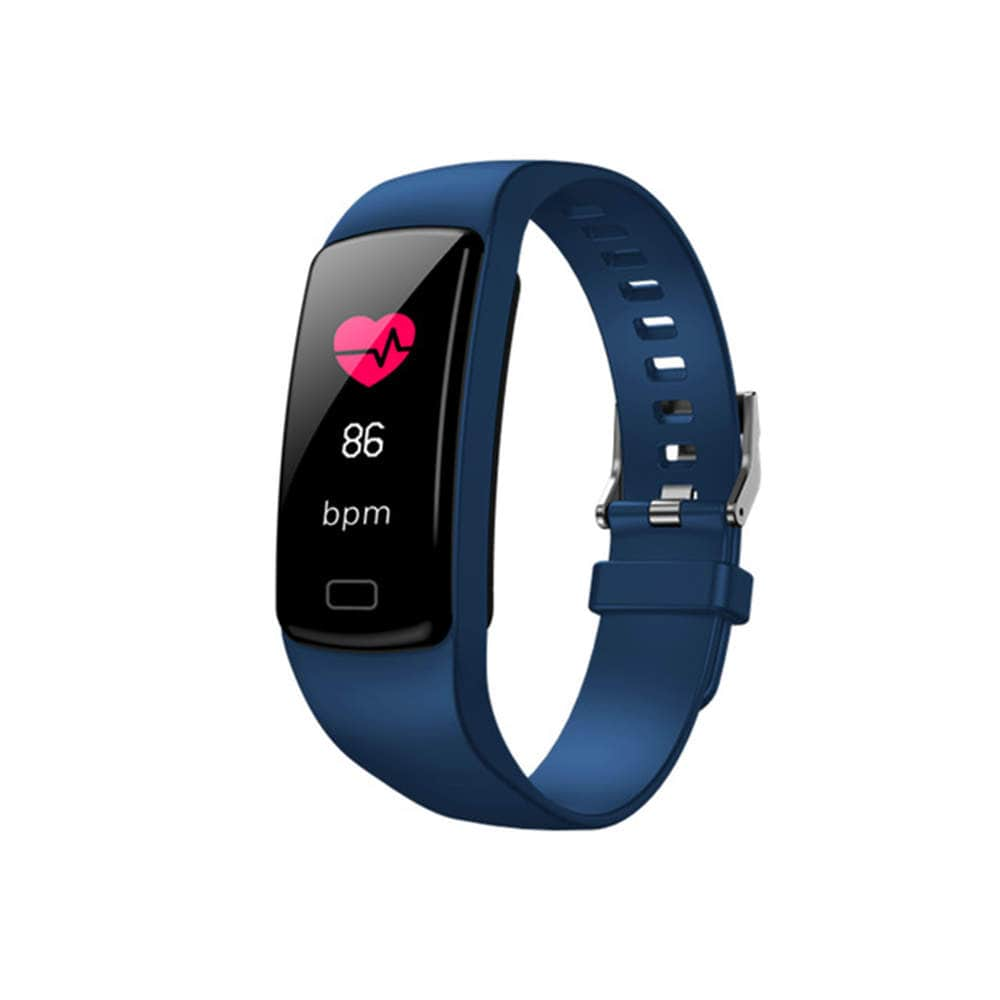 Y9 Smart Watch Color Screen Heart Rate Blood Pressure Monitoring Smart Watch- Multi-D