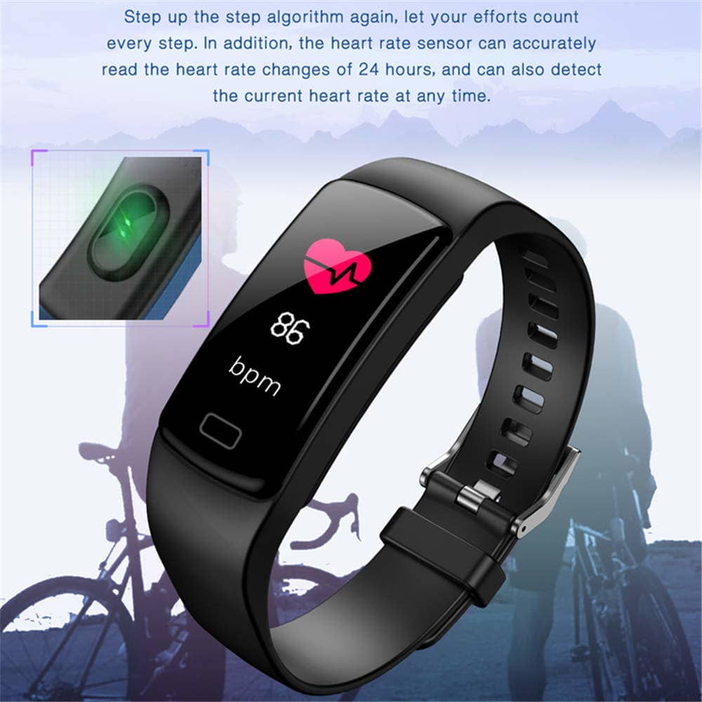 Y9 Smart Watch Color Screen Heart Rate Blood Pressure Monitoring Smart Watch- Multi-D