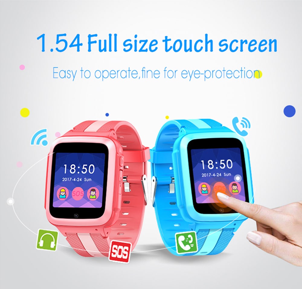 TW8 Smartwatch 1.54 inch MTK6261 364MHz 32MB RAM 32MB ROM 0.08MP Front Camera 300mAh Built-in- Pink