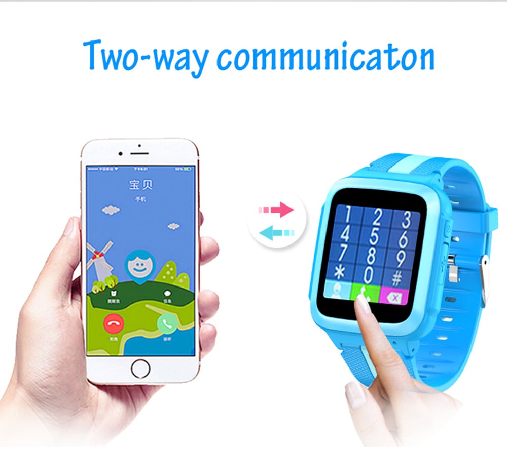 TW8 Smartwatch 1.54 inch MTK6261 364MHz 32MB RAM 32MB ROM 0.08MP Front Camera 300mAh Built-in- Pink