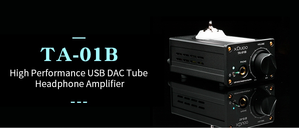 XDUOO TA - 01B High Performance USB Decoding Amplifier - Black