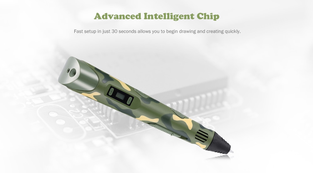 V2S 3D Printing Pen- Medium Forest Green