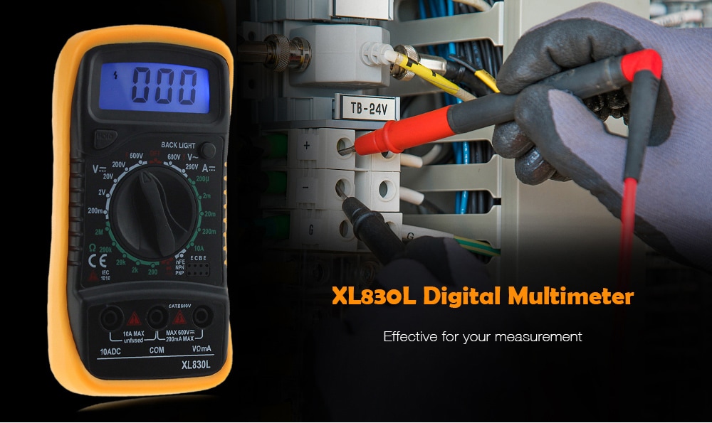 XL830L Hand Hold Digital Multimeter- #001